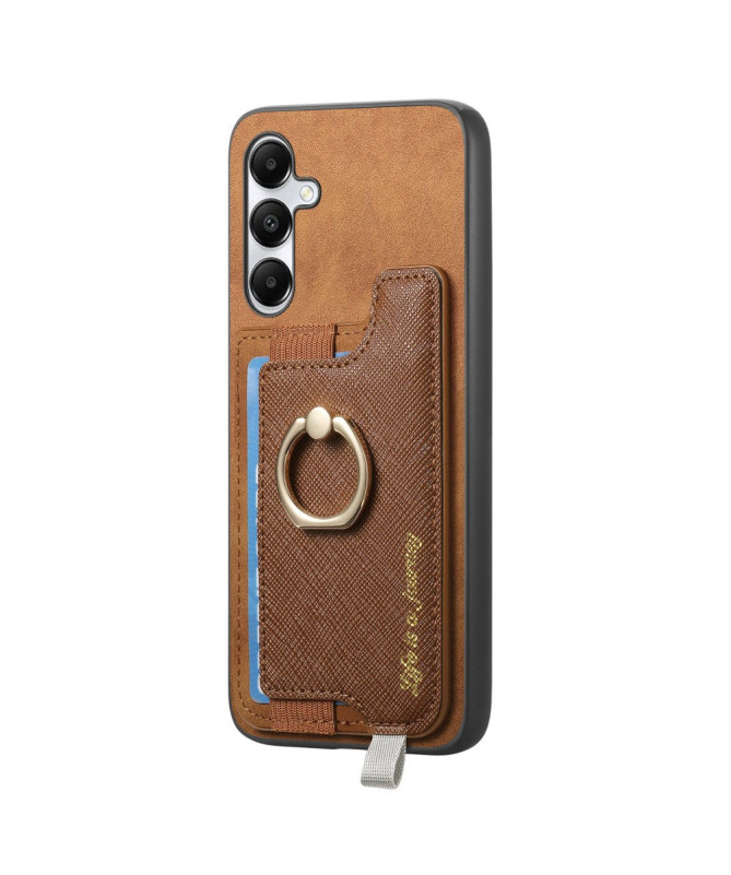 Coque Samsung Galaxy A05s avec Porte-Carte Détachable et Anneau