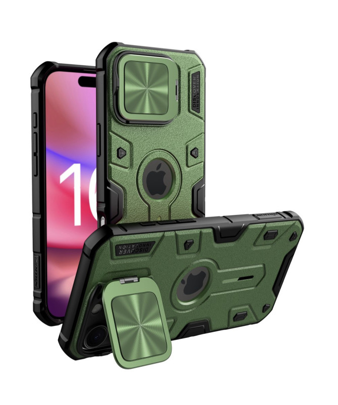 Coque iPhone 16 Pro Max NILLKIN Cache Objectifs Armor