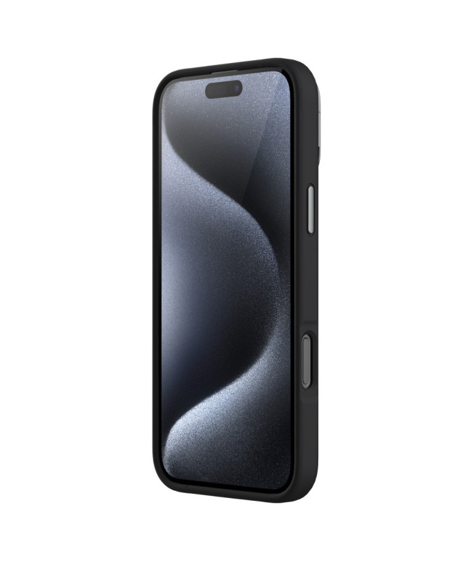 Coque iPhone 16 Pro Max NILLKIN Silicone Premium avec Support Invisible