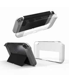 Coque Nintendo Switch OLED Transparente Scintillante