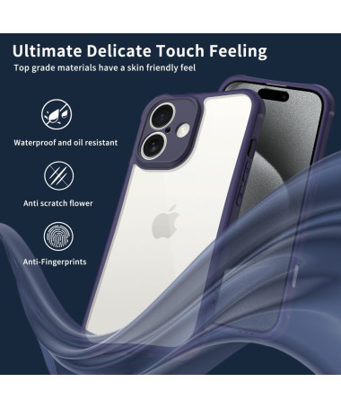 Coque iPhone 16 Plus avec Protection Renforcée Bleu marine - photo 11