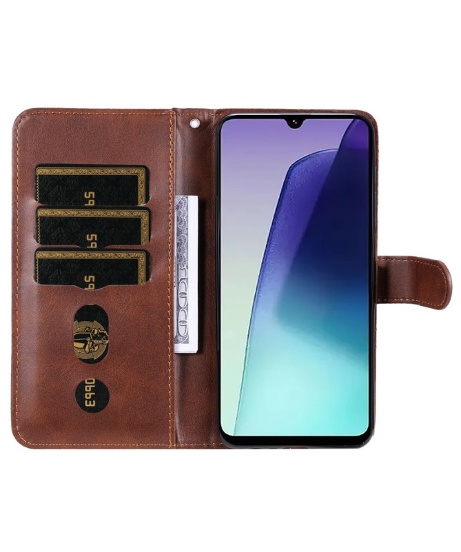 Housse Xiaomi Redmi 14C 4G / Poco C75 Portefeuille Zippé Pratique