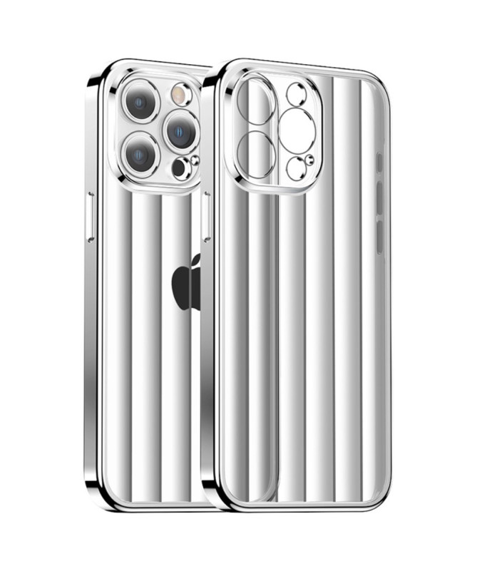 Coque iPhone 14 Pro Max Chrome Texture