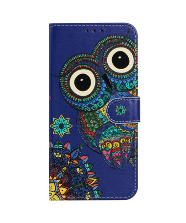 Housse Motorola Edge 50 Pro Hibou Hypnotique