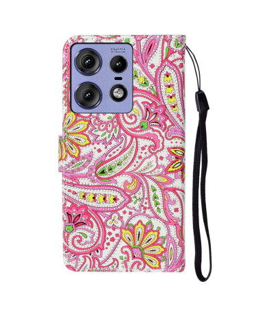 Housse Motorola Edge 50 Pro Paisley Pop