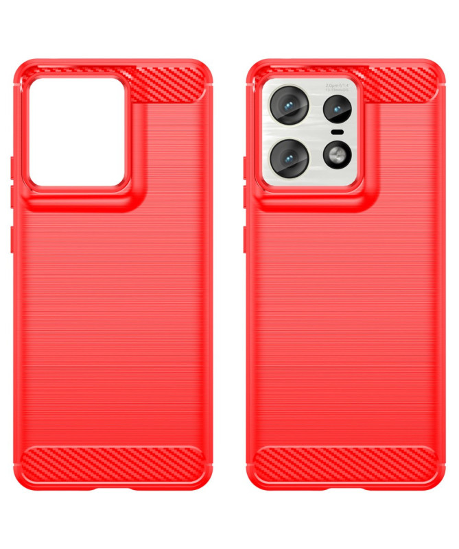 Coque Motorola Edge 50 Pro effet brossé silicone