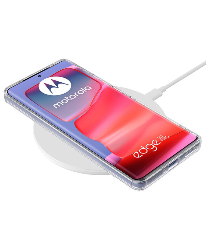 Coque Motorola Edge 50 Pro Transparence Magnétique