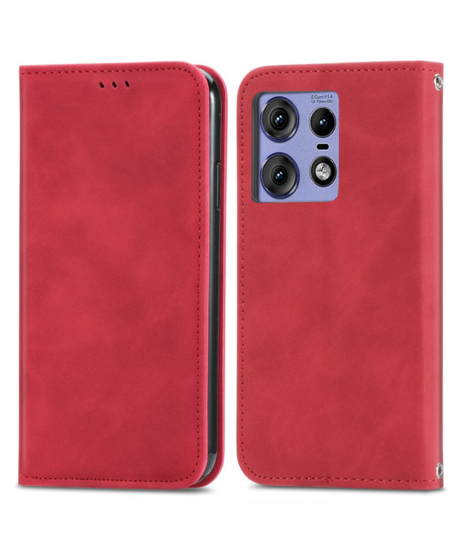 Housse Motorola Edge 50 Pro Business Rétro