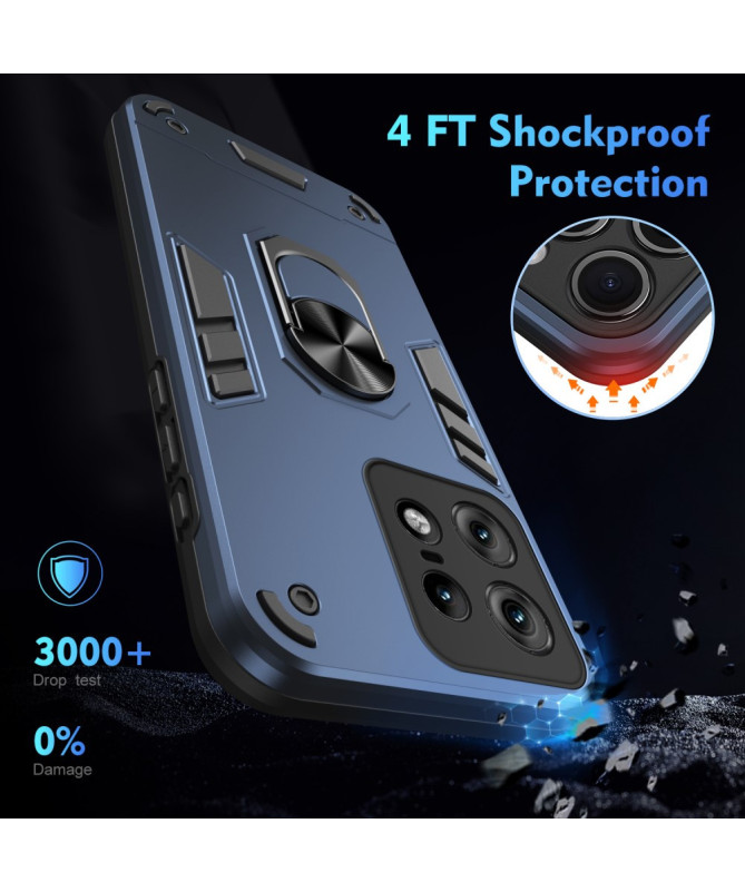 Coque Motorola Edge 50 Pro – Protection Renforcée avec Anneau Métal