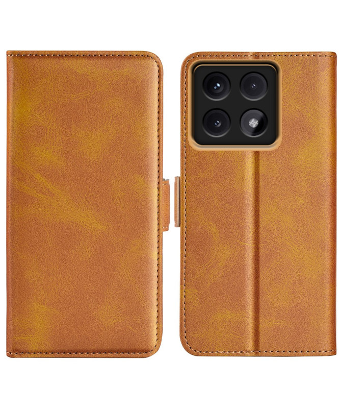 Étui Xiaomi 14T Pro - Portefeuille Simili Cuir Mat