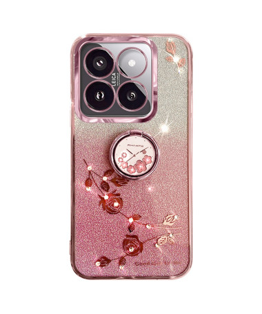 Coque Xiaomi 14T Pro Glamour Glitz avec Anneau