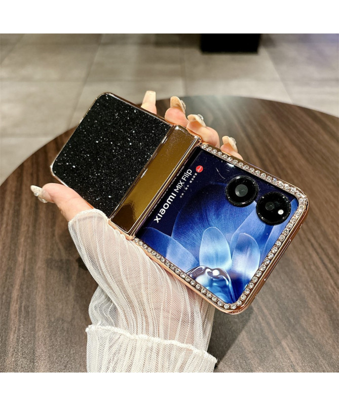 Coque Xiaomi Mix Flip Aurora Sparkle