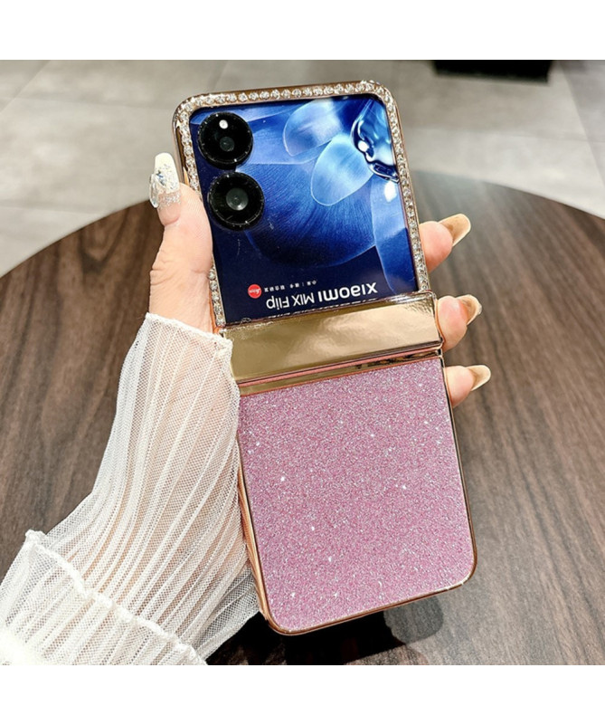 Coque Xiaomi Mix Flip Aurora Sparkle