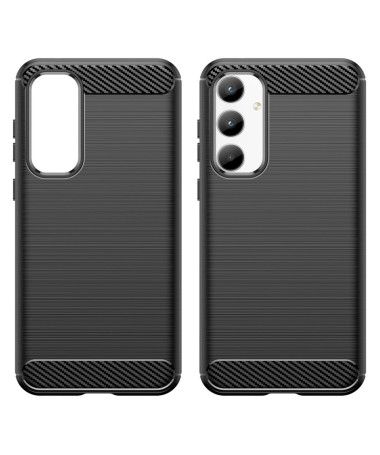 Coque Samsung Galaxy A35 5G effet brossé silicone