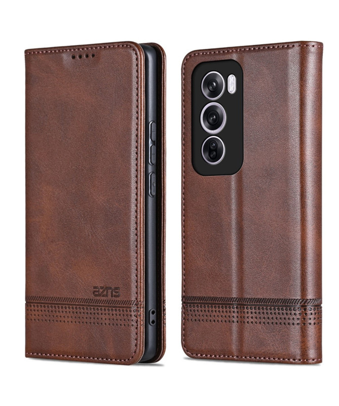 Étui Oppo Reno 12 Pro 5G portefeuille AZNS simili cuir