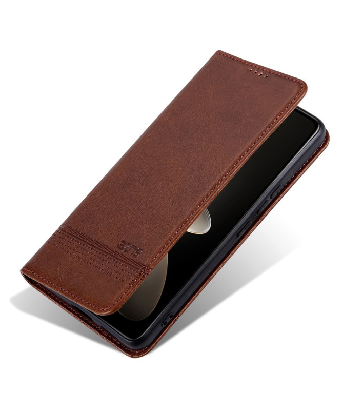 Étui Oppo Reno 12 Pro 5G portefeuille AZNS simili cuir