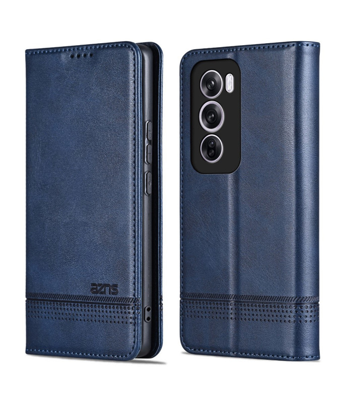 Étui Oppo Reno 12 Pro 5G portefeuille AZNS simili cuir