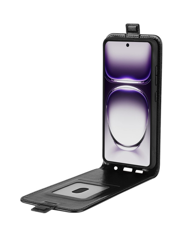 Housse Oppo Reno 12 Pro 5G simili cuir avec rabat vertical