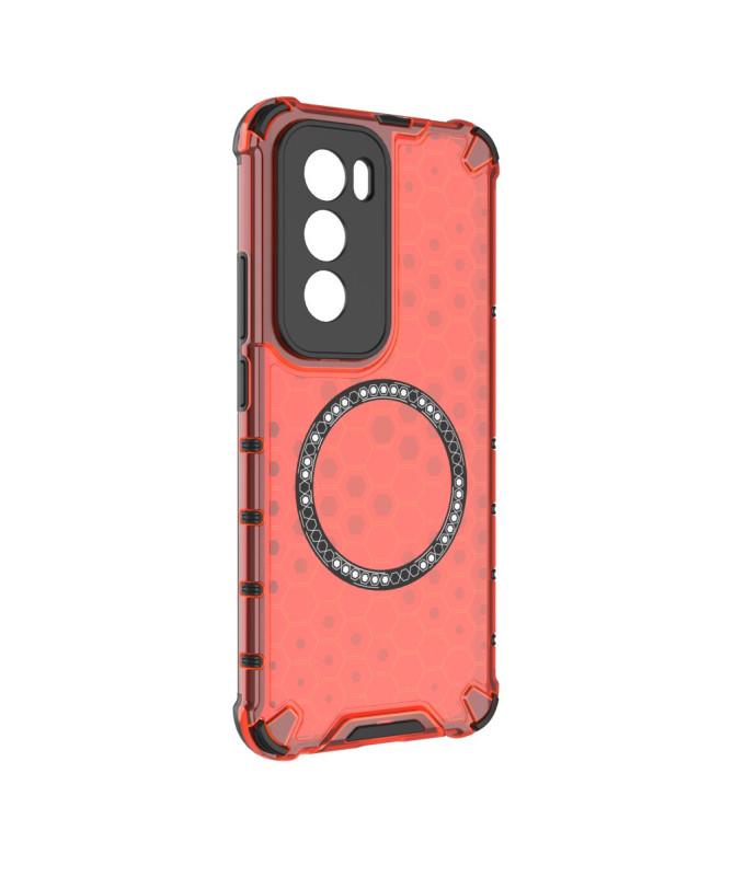 Coque Oppo Reno 12 Pro 5G - Protection Renforcée à Motif Nid d'Abeille