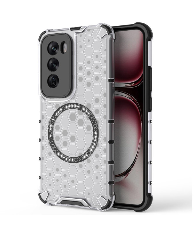 Coque Oppo Reno 12 Pro 5G - Protection Renforcée à Motif Nid d'Abeille