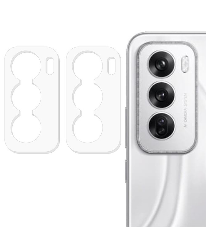 Verre trempé Oppo Reno 12 Pro 5G pour lentille arrière (2 pièces)