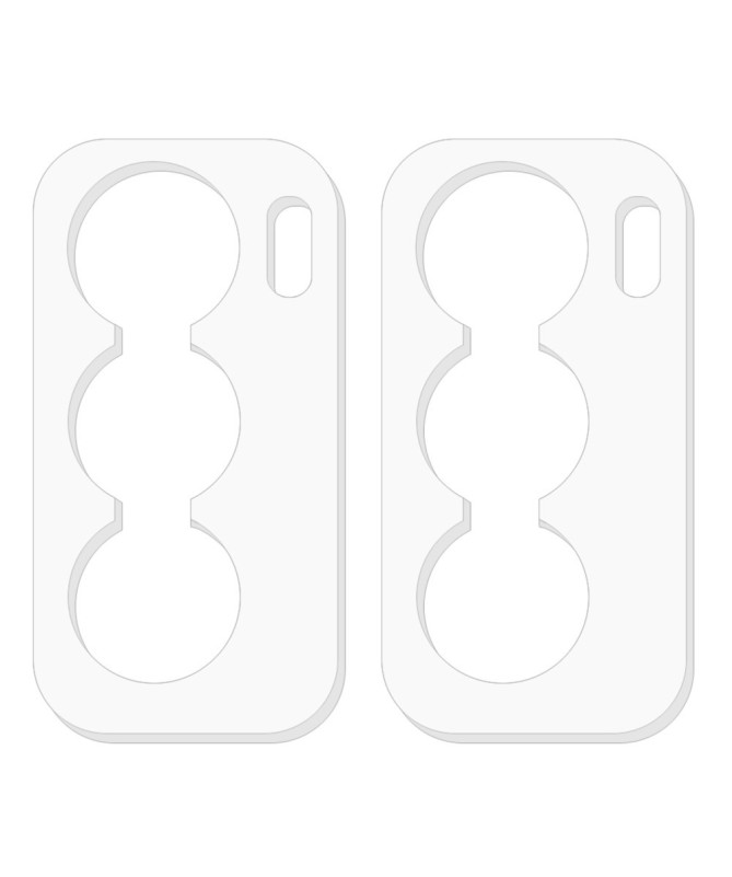 Verre trempé Oppo Reno 12 Pro 5G pour lentille arrière (2 pièces) - photo 2