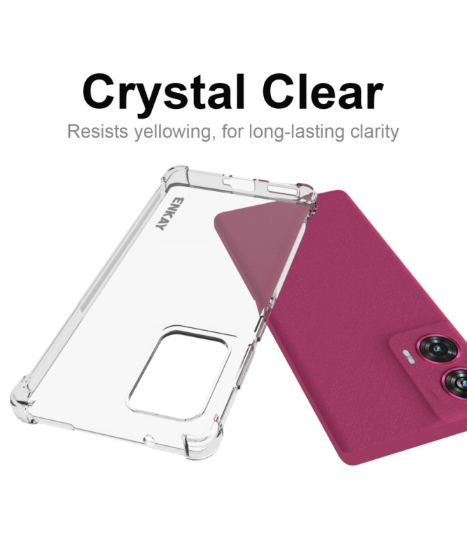 Protection Coque Motorola Edge 50 Fusion ENKAY Transparent