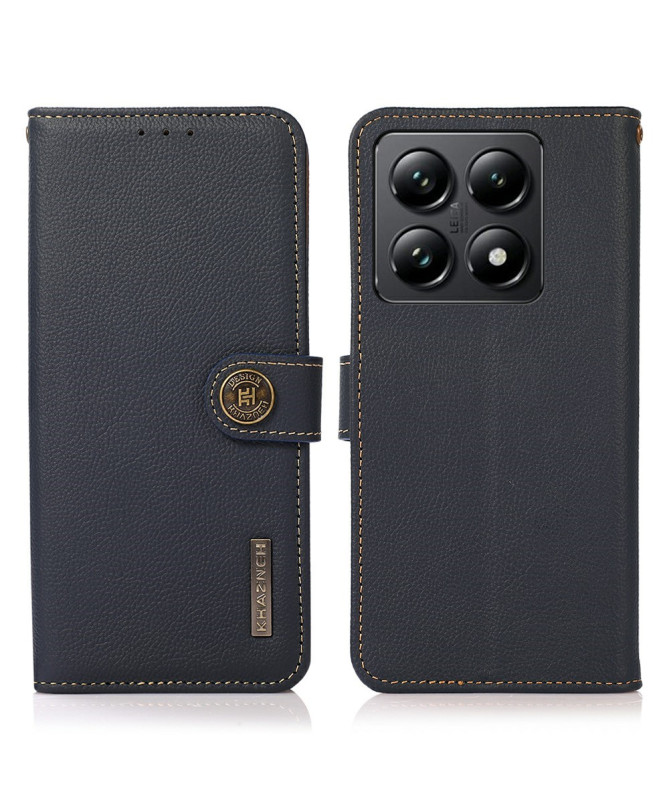 Housse Xiaomi 14T Pro KHAZNEH Classic en cuir