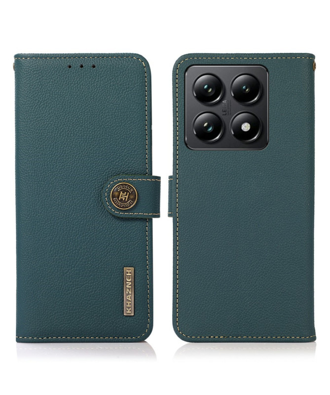 Housse Xiaomi 14T Pro KHAZNEH Classic en cuir