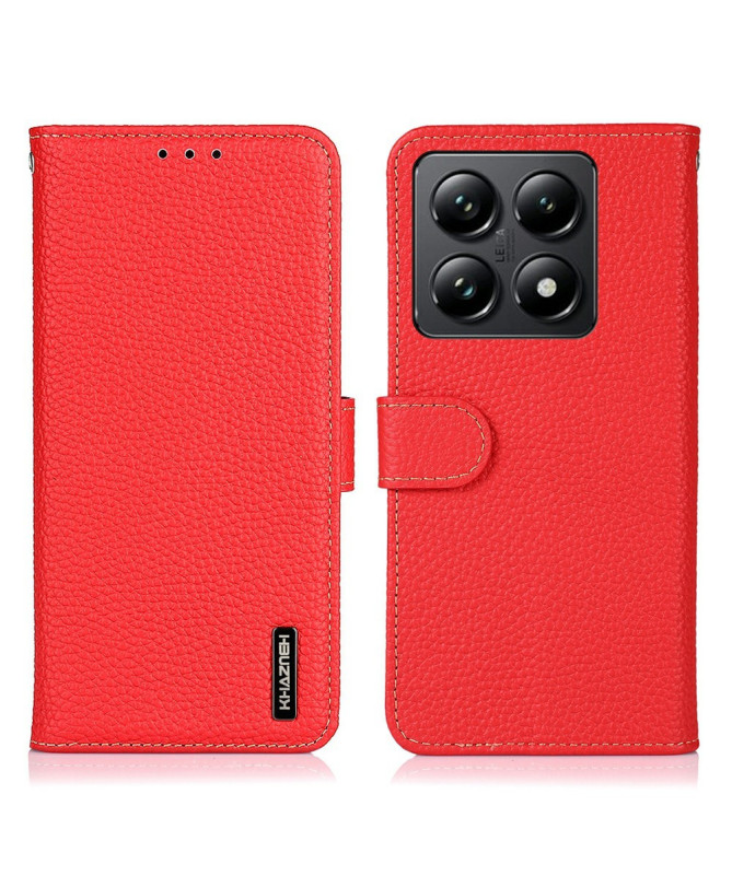Housse Xiaomi 14T Pro Cuir Grainé KHAZNEH