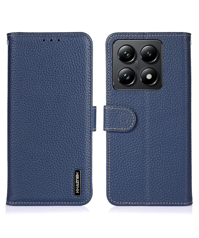 Housse Xiaomi 14T Pro Cuir Grainé KHAZNEH