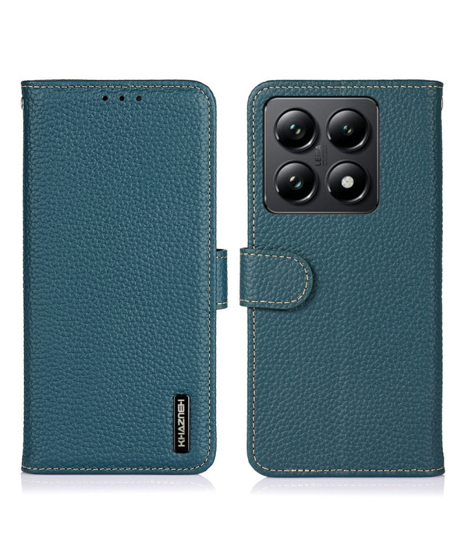 Housse Xiaomi 14T Pro Cuir Grainé KHAZNEH