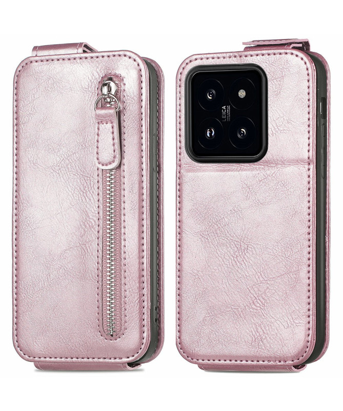 Housse Xiaomi 14T Pro Rabat Vertical Porte-Cartes