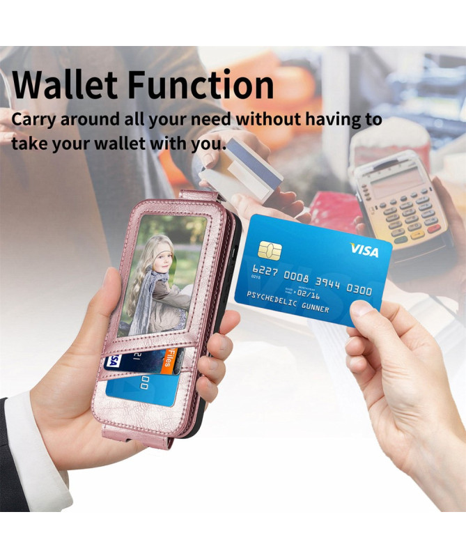 Housse Xiaomi 14T Pro Rabat Vertical Porte-Cartes