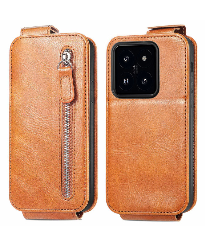 Housse Xiaomi 14T Pro Rabat Vertical Porte-Cartes