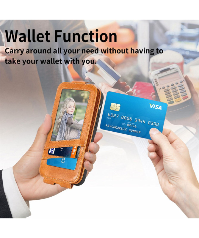 Housse Xiaomi 14T Pro Rabat Vertical Porte-Cartes