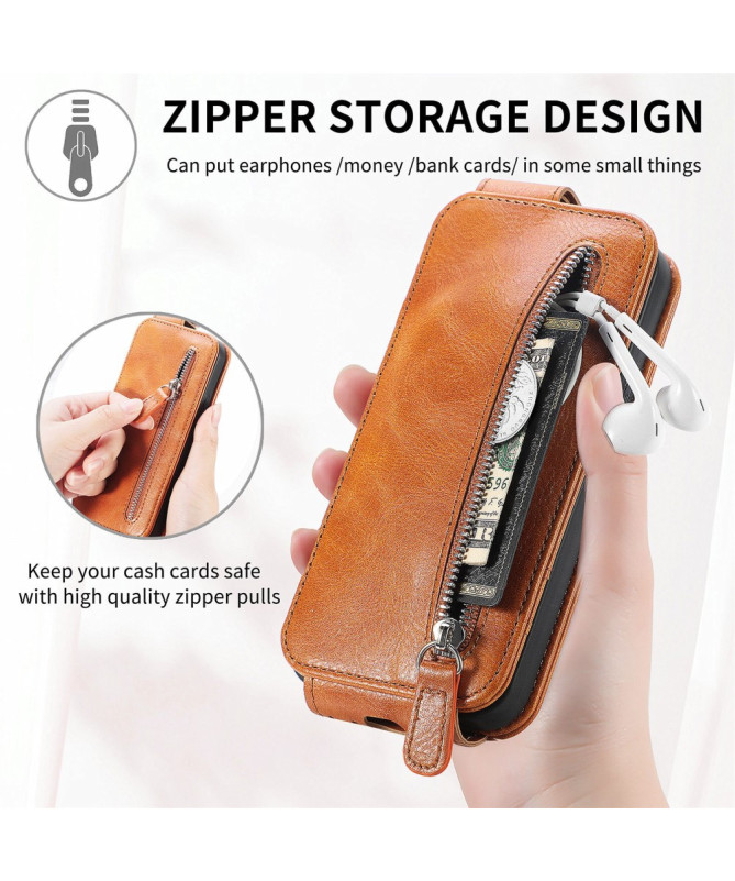 Housse Xiaomi 14T Pro Rabat Vertical Porte-Cartes