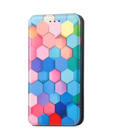 Housse Xiaomi 14T Pro Nid d'Abeille Coloré