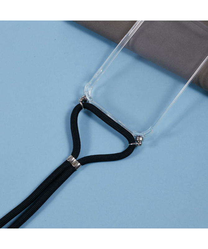 Coque Google Pixel 9 / Pixel 9 Pro Transparent Renforcé avec Cordon