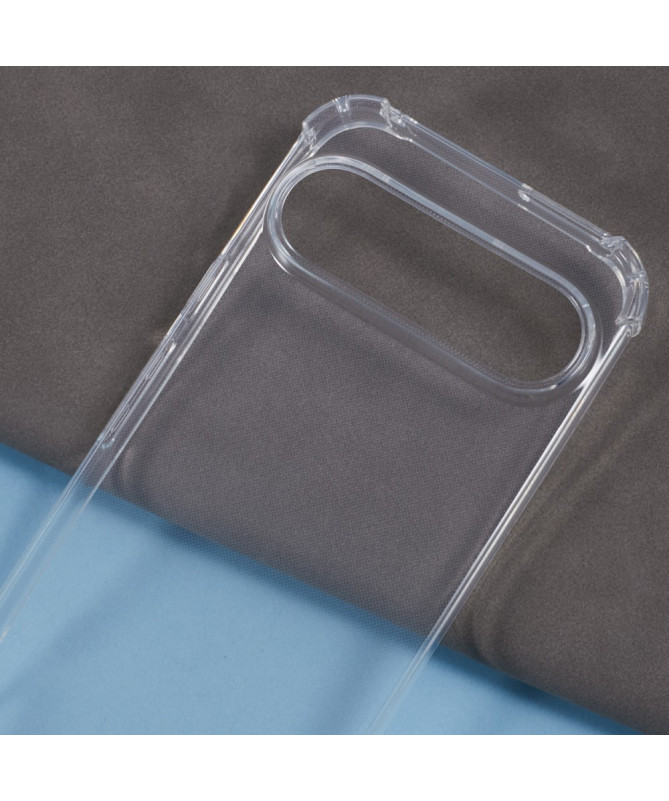 Coque Google Pixel 9 / Pixel 9 Pro Transparent Renforcé avec Cordon