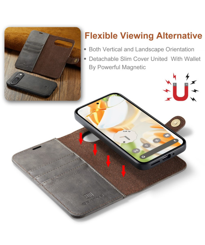Google Pixel 9 / 9 Pro - Protection 2 en 1 housse et coque détachable