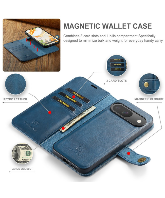 Google Pixel 9 / 9 Pro - Protection 2 en 1 housse et coque détachable