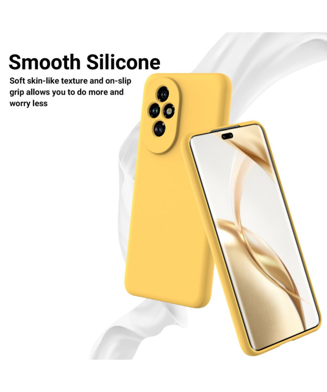 Coque Honor 200 Puro silicone liquide