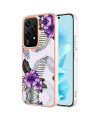 Coque Honor 200 Lite Style Purple Bloom