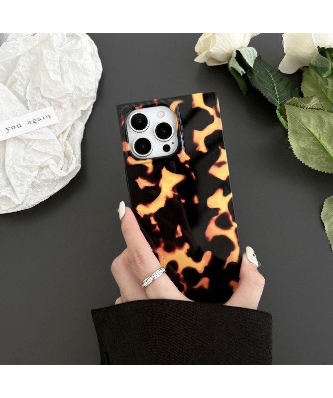 Coque iPhone 13 Pro Max Écaille de Tortue Flamboyant