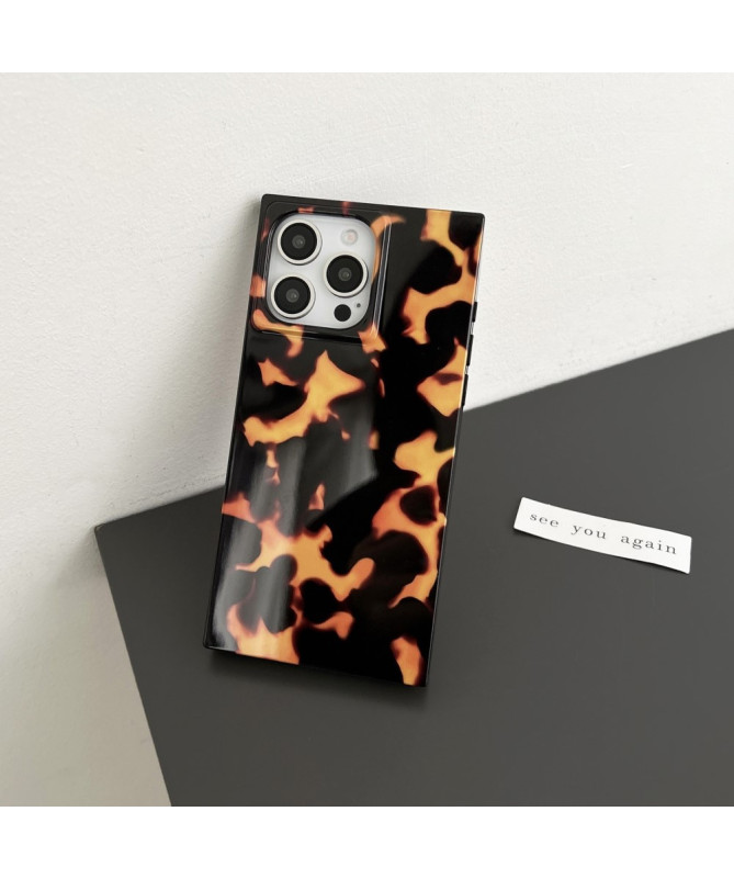 Coque iPhone 13 Pro Max Écaille de Tortue Flamboyant