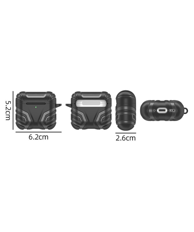 Coque AirPods 4 Design Renforcé Anti-Choc avec Mousqueton - photo 5