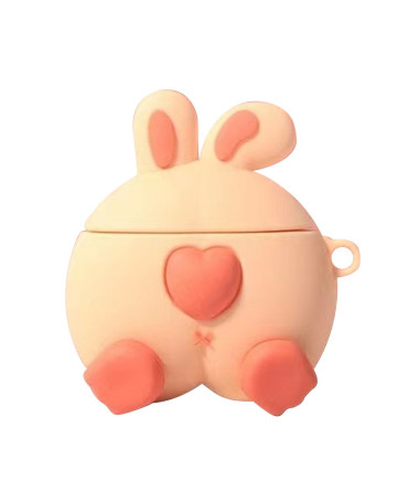 Coque AirPods 4 Lapin Mignon 3D