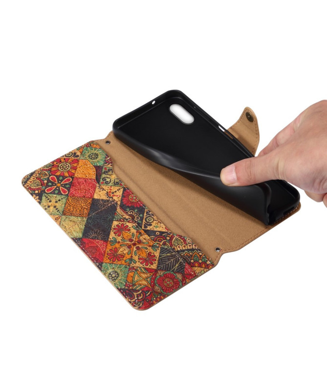 Housse iPhone X / XS Patchwork Méditerranéen