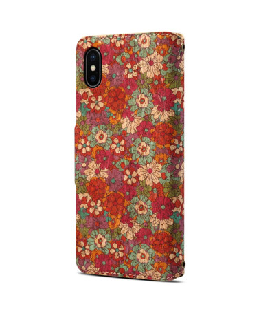 Housse iPhone X / XS Florale Vintage